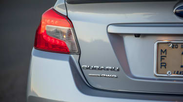 Subaru WRX 2014 badge