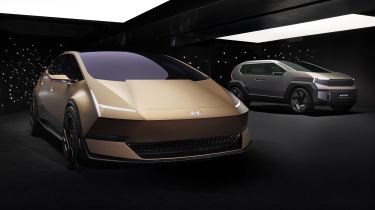 Hyundai Ioniq Earth and Venus concepts - both together