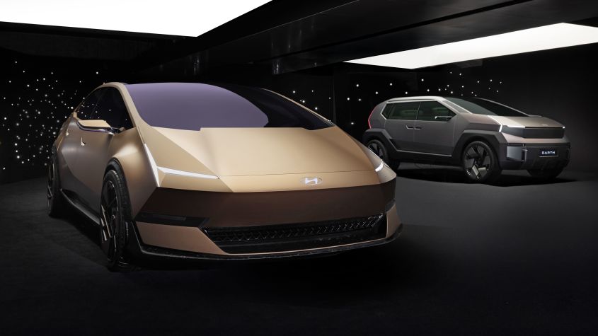 ヒョンデ、アイオニックの地球と金星をテーマにしたコンセプトカーを発表