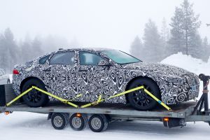 Jaguar XJ electric - spied - side static
