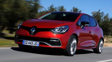Clio Renaultsport 200 EDC Lux front tracking