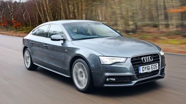 Audi A5 Sportback 2.0 TDI S line front tracking