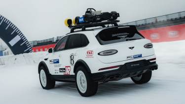 Bentayga X Concept - dynamic rear angled