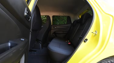 Suzuki Swift Sport long-term test - back seats