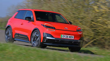 Nissan Micra - front cornering