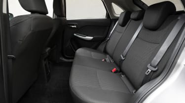 New Suzuki Baleno 2015 rear seats