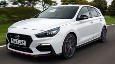 Hyundai i30 N - front tracking