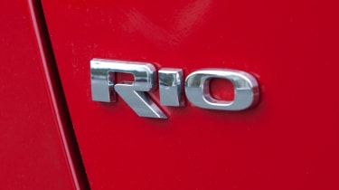 Kia Rio 1.4 CRDi badge