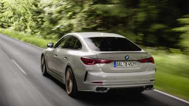 BMW Alpina B4 - rear tracking 