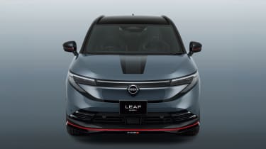 Nissan Leaf Nismo - front end blue