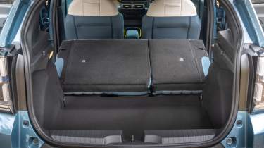 Fiat Grande Panda Hybrid UK - boot seats down