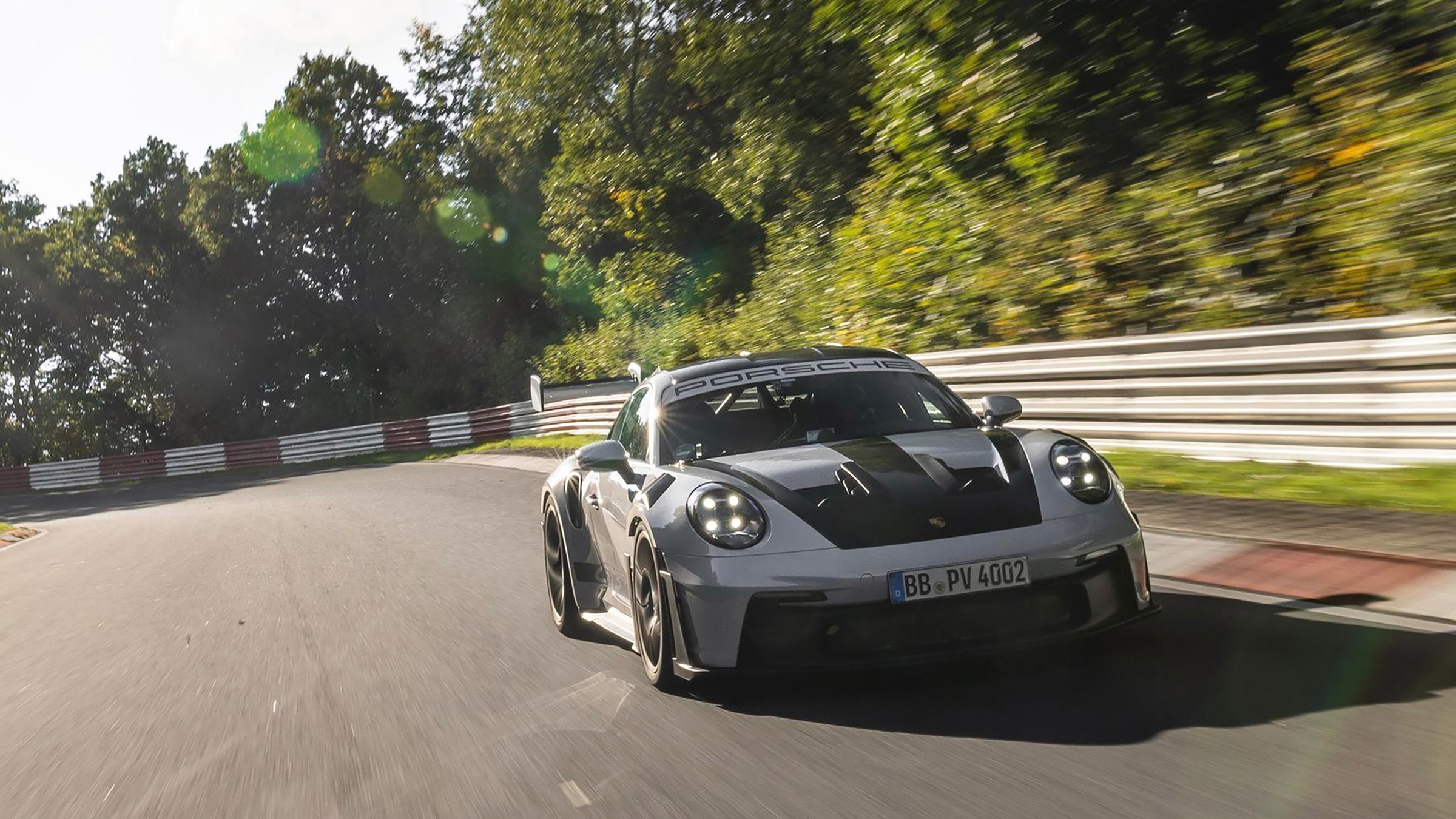 2022 Porsche 911 GT3 RS completes 'Ring lap in 6:49.3