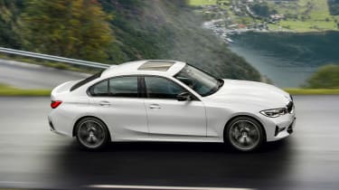 BMW 3 Series mild-hybrid - side