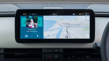 Fiat 600 - infotainment screen