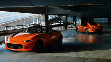Mazda MX-5 30th Anniversary Edition - convertible and fixed roof