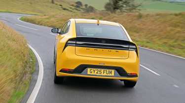 Toyota Prius Excel - rear cornering