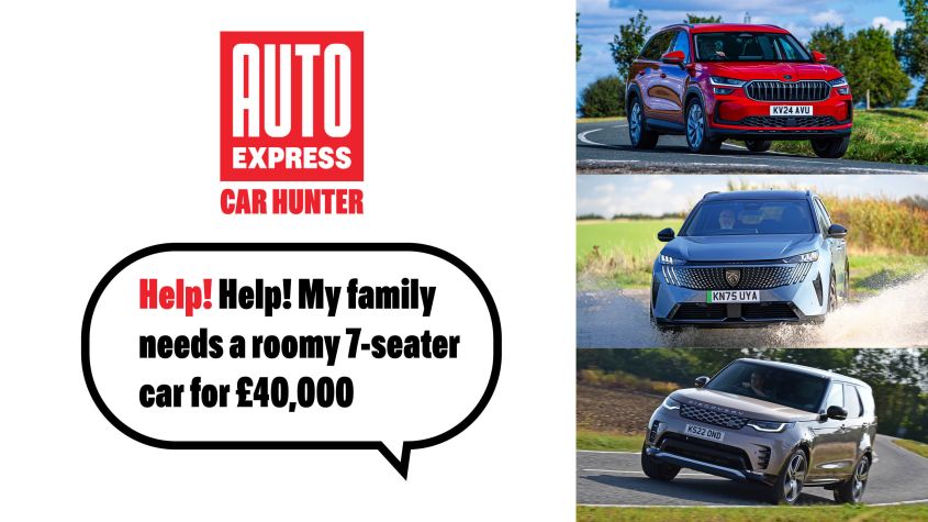 Help! My family needs a roomy 7-seater car for £40,000