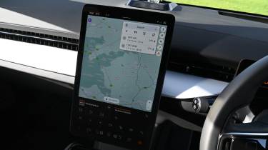 Polestar 3 - infotainment screen 