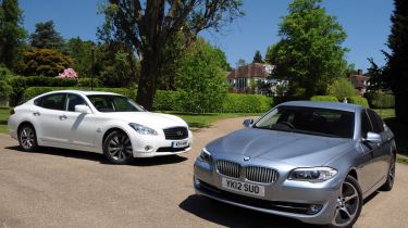 BMW ActiveHybrid 5 vs Infiniti M35h