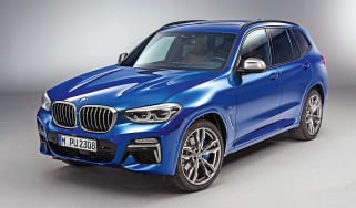 New BMW X3 - front