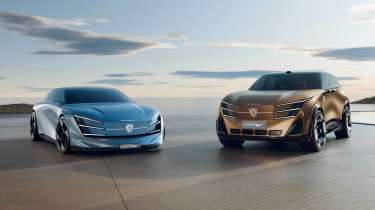Peugeots for China: Concept 6 and 8