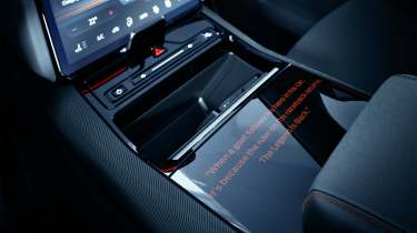 Ford Capri designed by Eric Cantona - quote on centre console