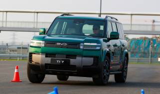 New BYD Ti7 - front cornering 