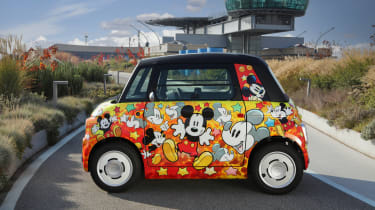 Fiat Topolino Disney special in &#039;Cavazzano&#039; livery - side static