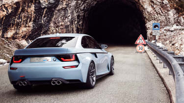 BMW 2002 Hommage - rear tracking 2