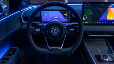 VW ID.2All concept interior - steering wheel