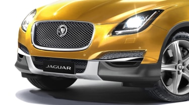 Jaguar SUV grille