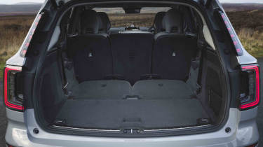 Volvo EX90 - boot, third row folded