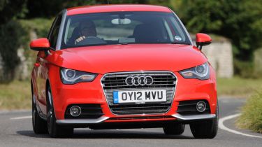 Audi A1 front cornering