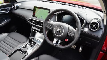 MG HS facelift - interior
