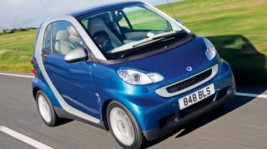 Smart ForTwo front tracking