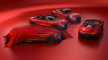 Aston Martin Vanquish Zagato Speedster - family