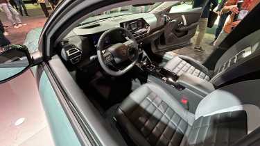 Citroen e-C4 in Paris - interior