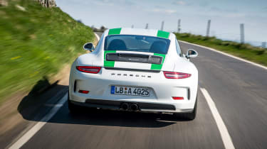 Porsche 911 R - full rear