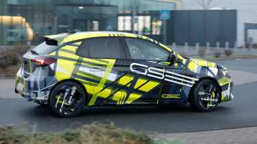 Vauxhall Corsa GSE - rear angled dynamic
