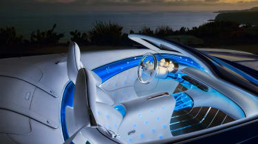 Vision Mercedes-Maybach 6 Cabriolet - interior night