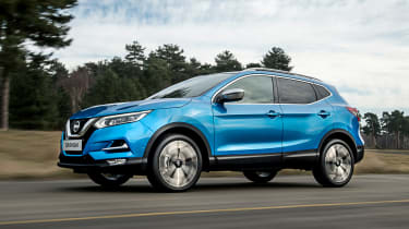 New Nissan Qashqai facelift - front action