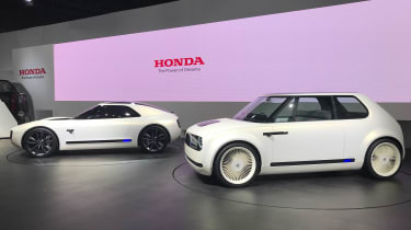 Honda Sports EV concept and Honda EV concept - side