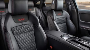 Jaguar XJR575 - front seats