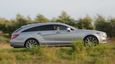 Mercedes CLS Shooting Brake panning