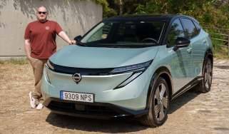 Ellis Hyde and the facelifted Nissan Ariya
