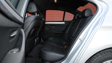 BMW 520d rear seats