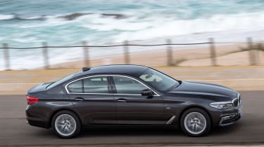 New BMW 5 Series - side action