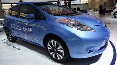 2013 Nissan Leaf front