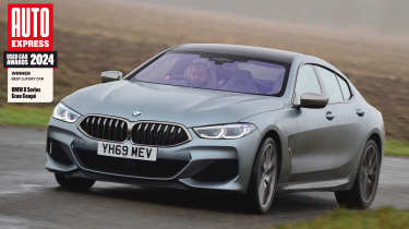 BMW 8 Series - front cornering