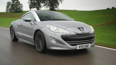 Peugeot RCZ 200THP GT front tracking